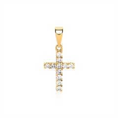 🦚 585er Gold Anhänger Kreuz 11 Brillanten Unkategorisiert online kaufen