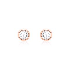 🦚 585er Roségold Ohrstecker für Damen mit Brillanten Unkategorisiert online kaufen