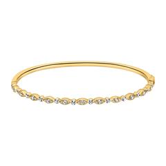 🦚 Damen Armreif aus Gold mit 45 Diamanten Unkategorisiert online kaufen