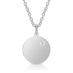 🦚 Kette und ID-Anhänger 925er Silber Diamant Unkategorisiert online kaufen