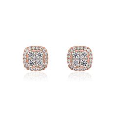 🦚 Lab Grown Diamant Ohrstecker für Damen aus Roségold Unkategorisiert online kaufen