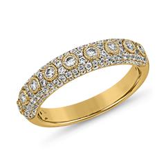 🦚 Lab-grown Diamantring für Damen aus Gelbgold Unkategorisiert online kaufen