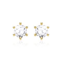 🦚 Ohrstecker aus 14K Gold mit Diamanten Unkategorisiert online kaufen