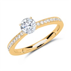 🦚 Ring 750er Gold mit Diamanten Unkategorisiert online kaufen