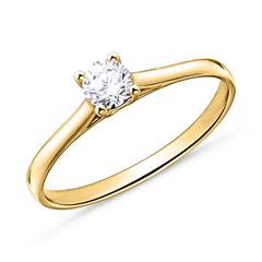 🦚 Solitärring aus 750er Gold mit Brillant Unkategorisiert online kaufen