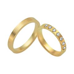 🦚 Trauringe 750er Gelbgold 7 Diamanten Unkategorisiert online kaufen