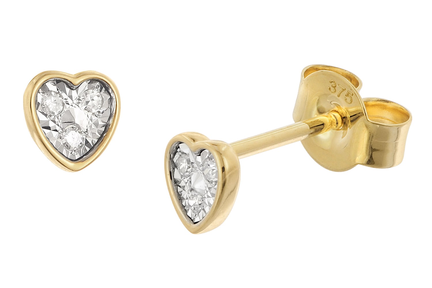 GLIZZ GL8638 Damen-Ohrringe Diamant-Ohrstecker Gold 333/8K Unkategorisiert online kaufen