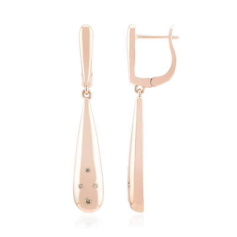 I1 Argyle-Rose de France-Brillant-Silberohrringe (Annette) Unkategorisiert online kaufen
