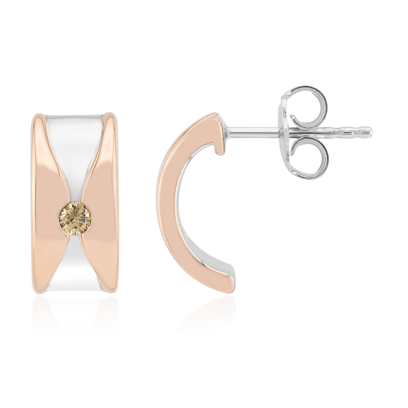 I1 Argyle-Rose de France-Brillant-Silberohrringe (Annette) Unkategorisiert online kaufen