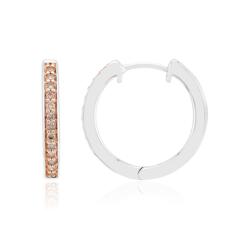I1 Argyle-Rose de France-Brillant-Silberohrringe (Annette) Unkategorisiert online kaufen