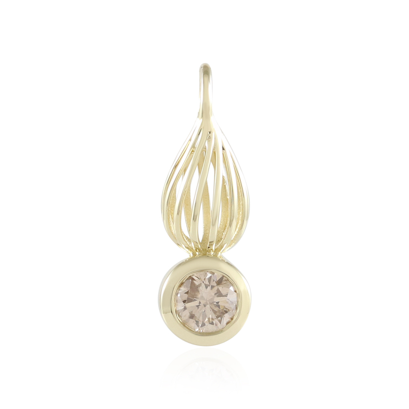 I2 Champagner-Brillant-Goldanhänger (Ornaments by de Melo) Unkategorisiert online kaufen