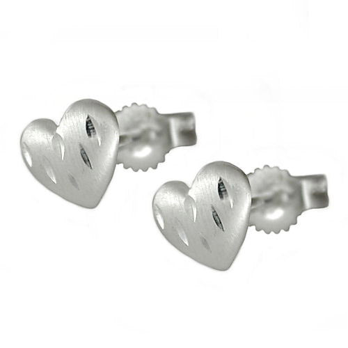 Ohrstecker Herz diamantiert Silber 925 Unkategorisiert online kaufen