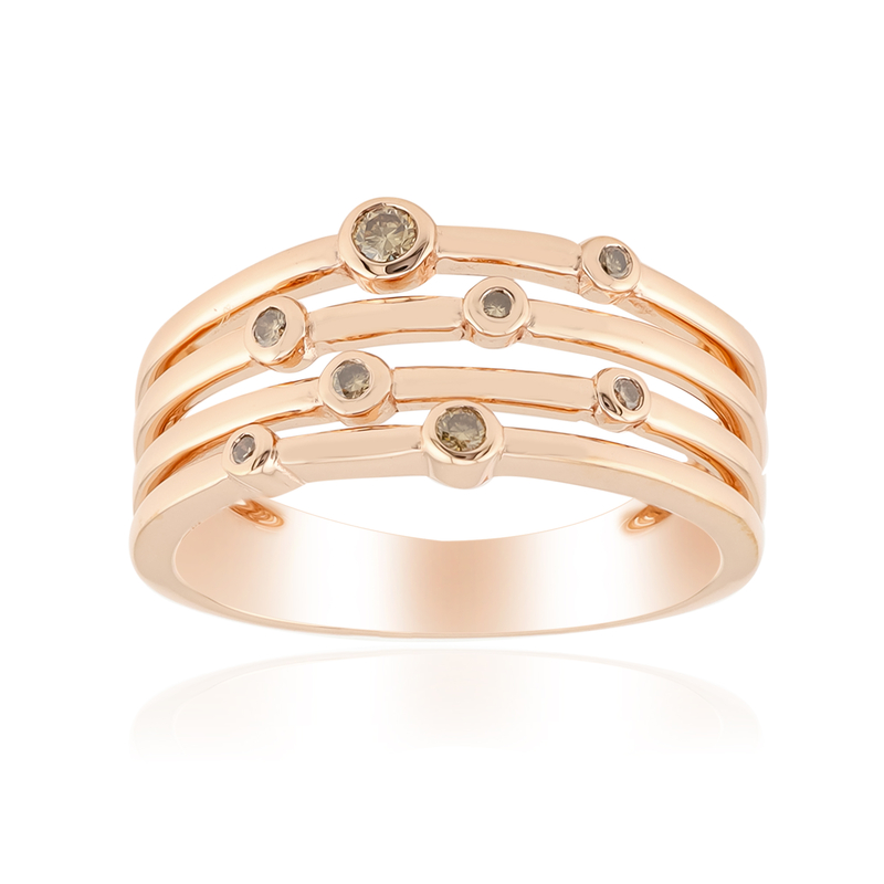 SI1 Argyle-Rose de France-Brillant-Silberring (Annette) Unkategorisiert online kaufen