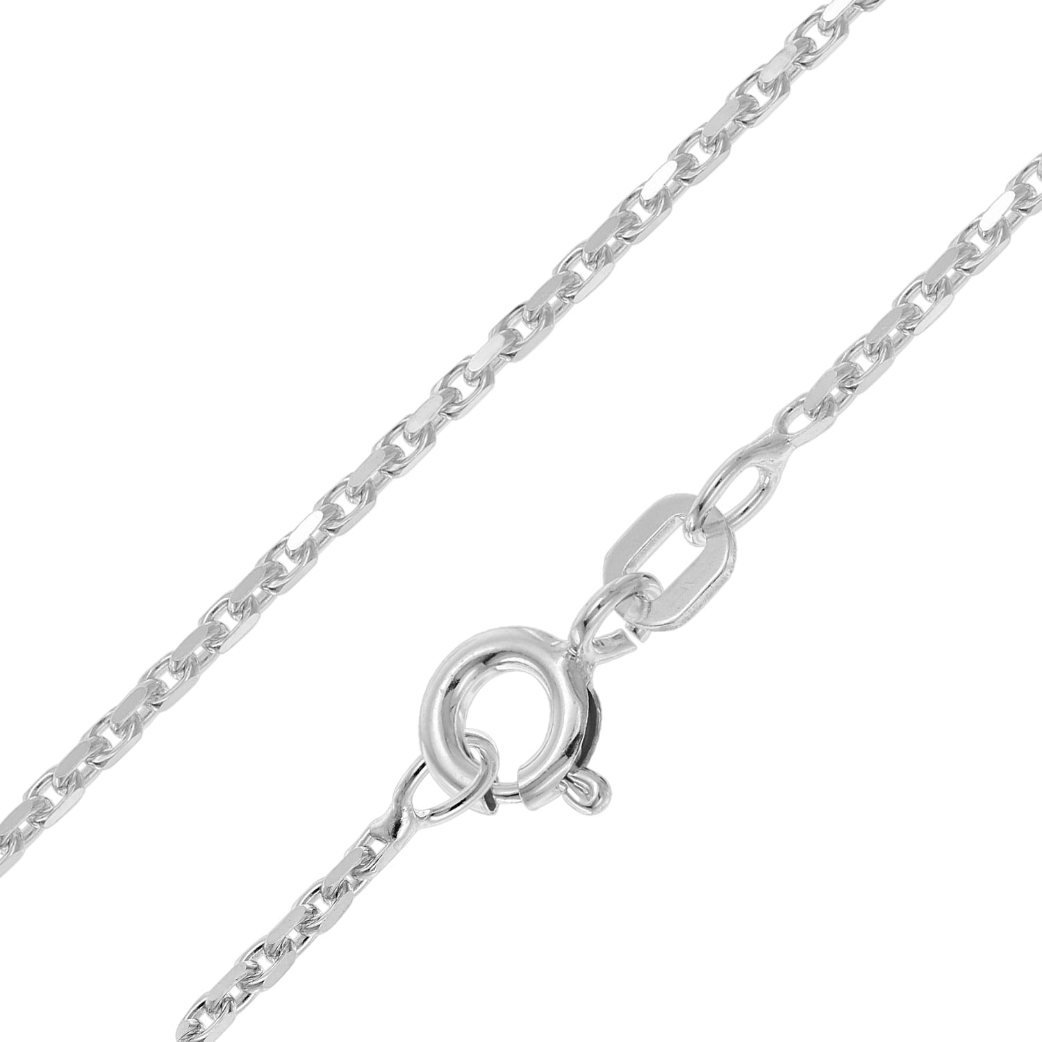 trendor 28800 Damen-Kette 925 Silber Diamantierte Ankerkette 1,3 mm Unkategorisiert online kaufen