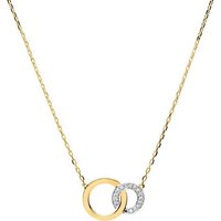 Unique Collier Unique Kette 585er Gold Diamanten DN0056 silberfarben Unkategorisiert online kaufen