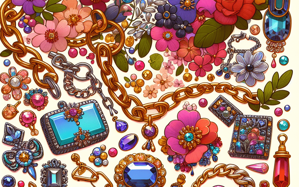 Frühlingstrends in der Schmuckwelt: Von massiven Ketten bis hin zu farbenfrohen Edelsteinen