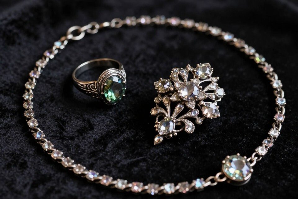 Wenn Schmuck Geheimnisse trägt: Die verborgene Sprache von Ringen, Broschen & Ketten